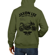 JL Ride Illustration for a Aprilia Tuono V4 R APRC Motorbike fan Hoodie