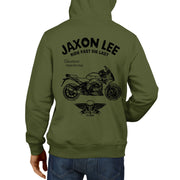 JL Ride Illustration For A BMW R1200RS 2017 Motorbike Fan Hoodie