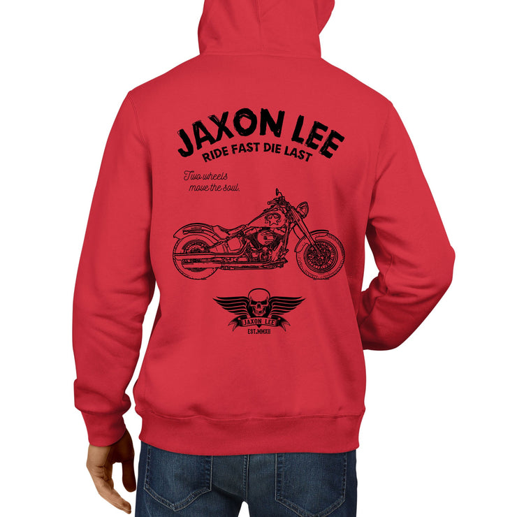 JL Ride Art Hood aimed at fans of Harley Davidson Softail Slim S Motorbike