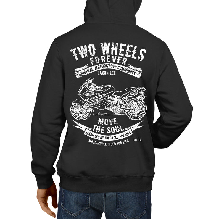 JL Soul Illustration For A BMW K1200S Motorbike Fan Hoodie