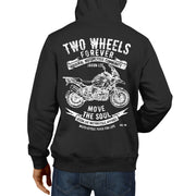 JL Soul Illustration For A BMW R1200RS Adventure 2017 Motorbike Fan Hoodie