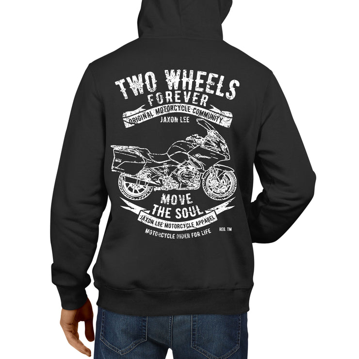 JL Soul Illustration For A BMW R1200RT 2017 Motorbike Fan Hoodie