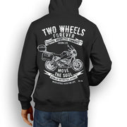 JL Soul Illustration For A Buell Ulysses XB12XT 2010 Motorbike Fan Hoodie