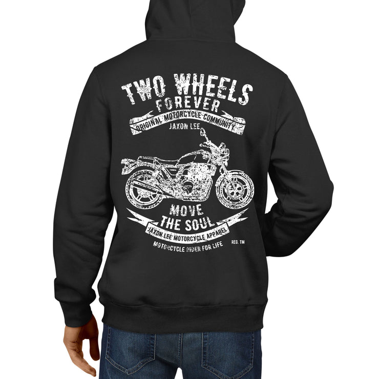 JL Soul Illustration For A Honda CB1100 Motorbike Fan Hoodie
