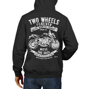 JL Soul illustration for a KTM 990 DukeR Motorcycle fan Hoodie