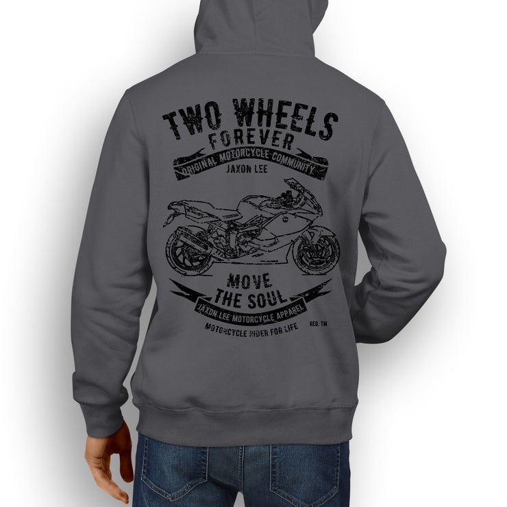 JL Soul Illustration For A BMW K1300S Motorbike Fan Hoodie