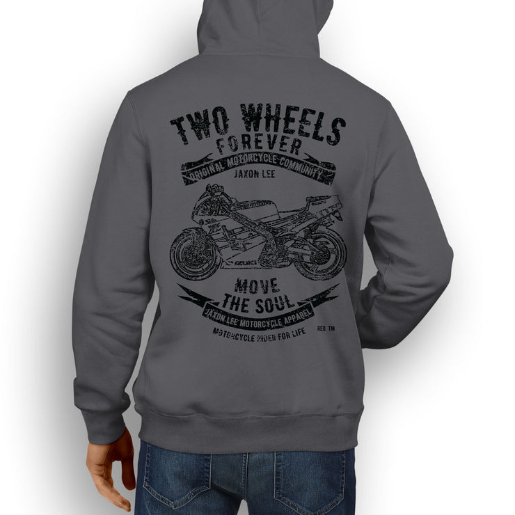 JL Soul Illustration For A Suzuki RGV 250 Motorbike Fan Hoodie