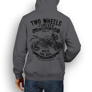 JL Soul Illustration For A Triumph Street Triple Rx SE Motorbike Fan Hoodie
