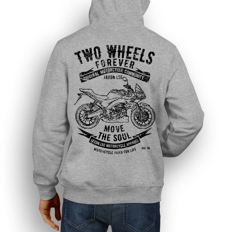 JL Soul Illustration for a Aprilia Tuono 125 Motorbike fsn Hoodie