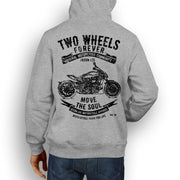 JL Soul Illustration For A Ducati XDiavel S Motorbike Fan Hoodie