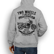 JL Soul Illustration For A Honda CB1100 Motorbike Fan Hoodie