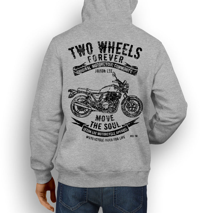 JL Soul Illustration For A Honda CB1100 Motorbike Fan Hoodie