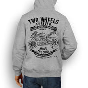 JL Soul Illustration For A MV Agusta F3 800RC Motorbike Fan Hoodie