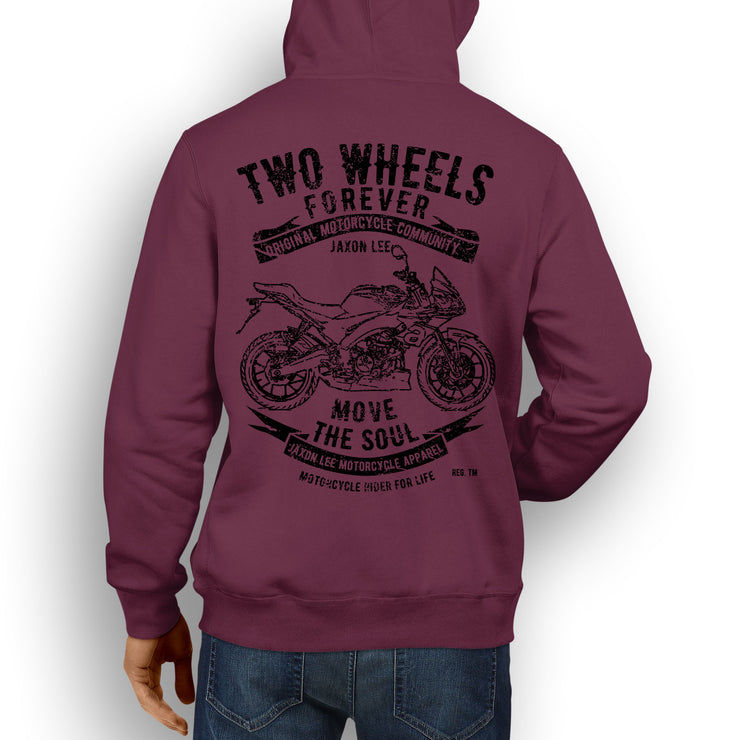 JL Soul Illustration for a Aprilia Tuono 125 Motorbike fsn Hoodie