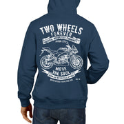 JL Soul Illustration for a Aprilia Tuono 125 Motorbike fsn Hoodie