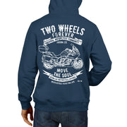 JL Soul Illustration For A BMW K1600GTL Motorbike Fan Hoodie