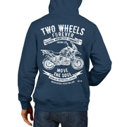 JL Soul Illustration For A BMW R1200RS Adventure 2017 Motorbike Fan Hoodie