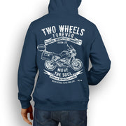 JL Soul Illustration For A Buell Ulysses XB12XT 2010 Motorbike Fan Hoodie