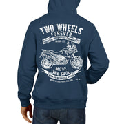 JL Soul illustration for a KTM 1190 Adventure Motorbike fan Hoodie