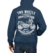 JL Soul illustration for a KTM 1290 Super Adventure T Motorbike fan Hoodie