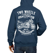 JL Soul Illustration For A Suzuki Bandit 1250SA 2012 Motorbike Fan Hoodie