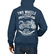 JL Soul Illustration For A Suzuki GSXR 750 2006 Motorbike Fan Hoodie