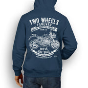 JL Soul Illustration For A Triumph Street Triple Rx SE Motorbike Fan Hoodie