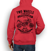 JL Soul Illustration for a Aprilia Shiver 750GT Motorbike fan Hoodie