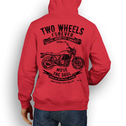 JL Soul Illustration For A Honda CB1100 Motorbike Fan Hoodie