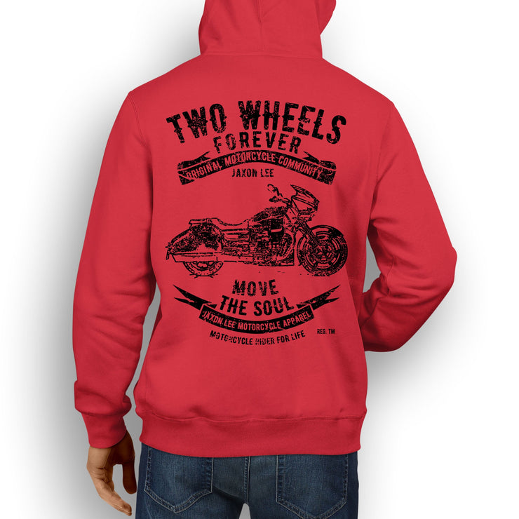 JL Soul Illustration For A Moto Guzzi MGX21 Flying Fortress Motorbike Fan Hoodie