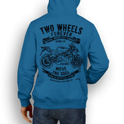 JL Soul Illustration for a Aprilia RS125 2009 Motorbike fan Hoodie