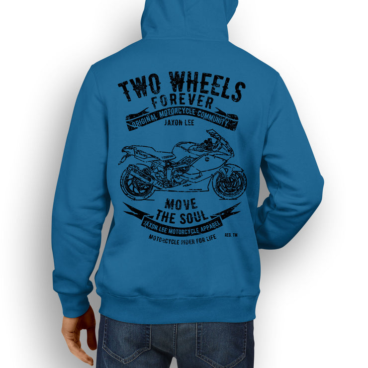 JL Soul Illustration For A BMW K1300S Motorbike Fan Hoodie