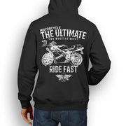 JL Ultimate Illustration For A Ducati 748 Motorbike Fan Hoodie