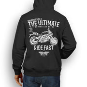 JL Ultimate Illustration For A Ducati Monster 821 Motorbike Fan Hoodie