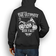 JL Ultimate Illustration For A Ducati Multistrada 1200 DVT 2015 Motorbike Fan Hoodie