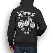 JL Ultimate Illustration For A Ducati Scrambler Icon Motorbike Fan Hoodie