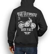 JL Ultimate Illustration For A Ducati Scrambler Sixty2 Motorbike Fan Hoodie