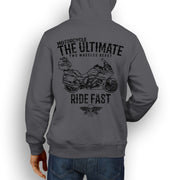 JL Ultimate Illustration For A BMW K1600GTL Motorbike Fan Hoodie