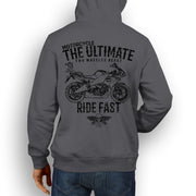 JL Ultimate Illustration For A Buell 1125R 2010 Motorbike Fan Hoodie