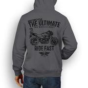 JL Ultimate Illustration For A Honda 919 2007 Motorbike Fan Hoodie