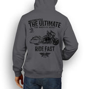 JL Ultimate Illustration For A Victory Cross Country Motorbike Fan Hoodie