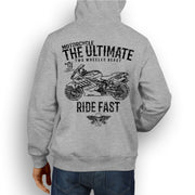 JL Ultimate Illustration For A BMW K1200S Motorbike Fan Hoodie