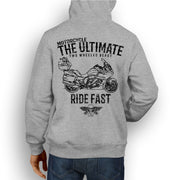 JL Ultimate Illustration For A BMW K1600GTL Motorbike Fan Hoodie