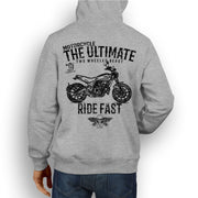 JL Ultimate Illustration For A Ducati Scrambler Icon Motorbike Fan Hoodie