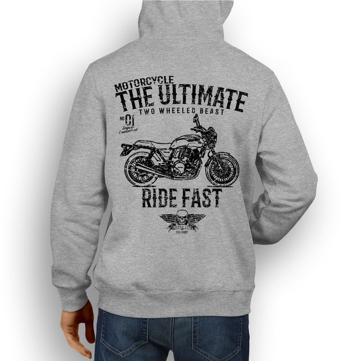 JL Ultimate Illustration For A Honda CB1100EX Motorbike Fan Hoodie