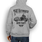 JL Ultimate Illustration For A Indian Chief Vintage Motorbike Fan Hoodie