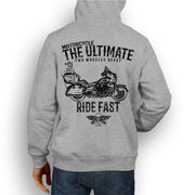 JL Ultimate Illustration For A Indian Roadmaster Motorbike Fan Hoodie