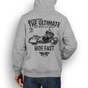 JL Ultimate Illustration For A Indian Springfield Motorbike Fan Hoodie