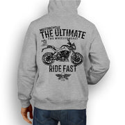 JL Ultimate illustration for a KTM 125 Duke Motorbike fan Hoodie