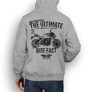 JL Ultimate Illustration For A Kawasaki Z650 Motorbike Fan Hoodie